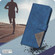 iPhone 17 Pro Max Magnetic Buckle Rhombus Texture Leather Phone Case - Blue