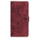 iPhone 17 Pro Max Mandala Embossed Retro Frosted Leather Phone Case - Red
