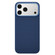 iPhone 17 Pro Max Metal Frame Nanofiber MagSafe Magnetic Phone Case - Blue