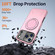 iPhone 17 Pro Max Metal Rotation Holder MagSafe TPU Hybrid PC Phone Case - Pink