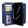 iPhone 17 Pro Max Multi-Function Wallet 10 Card Slots Leather Phone Case - Dark Blue