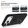 iPhone 17 Pro Max PC + TPU Magnetic Phone Case with Invisible Ring Holder - Black