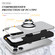 iPhone 17 Pro Max PC + TPU Magnetic Phone Case with Invisible Ring Holder - Silver