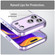 iPhone 17 Pro Max PC Hybrid TPU Airbag Shockproof Phone Case - Transparent Purple