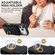 iPhone 17 Pro Max Ring Holder RFID Card Slot Phone Case - Black