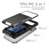 iPhone 17 Pro Max Scratch-Resistant Shockproof Heavy Duty Rugged Armor Phone Case - White