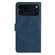 iPhone 17 Pro Max Seven Butterflies Embossed Leather Phone Case - Blue