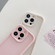 iPhone 17 Pro Max Shockproof Frame Frosted Precise Hole TPU Phone Case - Light Pink