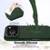 iPhone 17 Pro Max Shockproof Silicone Magsafe Phone Case - Dark Green