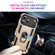 iPhone 17 Pro Max Shockproof TPU Hybrid PC Phone Case with Holder - Gold