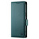 iPhone 17 Pro Max Side Buckle Magnetic Frosted Leather Phone Case - Dark Green