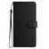 iPhone 17 Pro Max Silk Texture Horizontal Flip Leather Phone Case - Black