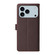 iPhone 17 Pro Max Six Card Slots Buckle Leather Phone Case with Lanyard - Coffee