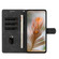 iPhone 17 Pro Max Skin Feel Embossed Feather Leather Phone Case - Black