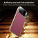 iPhone 17 Pro Max Skin Feel Leather Texture Cooling Phone Case - Red