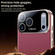 iPhone 17 Pro Max Skin Feel Leather Texture Cooling Phone Case - White