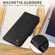 iPhone 17 Pro Max Skin Feel Life Tree Leather Phone Case - Black