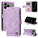 iPhone 17 Pro Max Skin Feel Life Tree Leather Phone Case - Purple