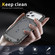 iPhone 17 Pro Max Skin Feel TPU + PC MagSafe Magnetic Phone Case - Transparent Black