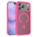 iPhone 17 Pro Max Skin Feel TPU Hybrid PC MagSafe Phone Case - Rose Red