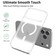 iPhone 17 Pro Max Skin Feel TPU Hybrid PC MagSafe Phone Case - Transparent