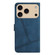 iPhone 17 Pro Max Skin-feel Stitching Leather Phone Case - Blue