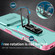 iPhone 17 Pro Max Sliding Camshield Holder Phone Case - Pink + Grey Green