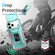 iPhone 17 Pro Max Sliding Camshield Holder Phone Case - Pink + Grey Green
