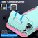 iPhone 17 Pro Max Sliding Camshield Phone Case - Pink + Grey Green