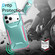 iPhone 17 Pro Max Sliding Camshield Phone Case - Pink + Grey Green