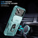 iPhone 17 Pro Max Sliding Camshield TPU + PC Phone Case with Holder - Green