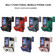 iPhone 17 Pro Max Sliding Camshield TPU+PC Phone Case with Card Slot - Black