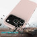 iPhone 17 Pro Max Solid Color Silicone Phone Case - Sand Pink
