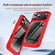iPhone 17 Pro Max TPU + PC Lens Protection Phone Case - Red