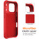 iPhone 17 Pro Max Wave Texture MagSafe Magnetic Liquid Silicone Phone Case - Red
