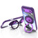 iPhone 17 Air 360 Holder Magsafe Acrylic Hybrid TPU Phone Case - Purple