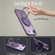iPhone 17 Air 360-degree Rotating MagSafe Magnetic Holder Phone Case - Purple