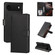 iPhone 17 Air 3-Card Slots Multifunctional Leather Phone Case - Black