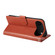 iPhone 17 Air 3-Card Slots Multifunctional Leather Phone Case - Brown