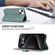 iPhone 17 Air ABEEL Color Block Magnetic RFID Leather Phone Case - Cyan-Pink