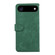iPhone 17 Air ABEEL Color Block Magnetic RFID Leather Phone Case - Green-Black