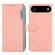 iPhone 17 Air ABEEL Color Block Magnetic RFID Leather Phone Case - Pink-Cyan