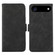 iPhone 17 Air ABEEL Frosted Magnetic RFID Leather Phone Case - Black
