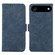 iPhone 17 Air ABEEL Frosted Magnetic RFID Leather Phone Case - Blue