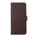 iPhone 17 Air ABEEL Side-Magnetic Litchi Pattern Leather RFID Phone Case - Brown