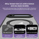 iPhone 17 Air Airbag MagSafe Shockproof Frosted Phone Case with Fold Holder - Silver