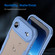 iPhone 17 Air Armor Glaze PC Hybrid TPU Phone Case - Blue