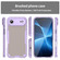 iPhone 17 Air Armor Glaze PC Hybrid TPU Phone Case - Purple