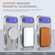 iPhone 17 Air Armor Magsafe Holder PC Hybrid TPU Phone Case - Grey