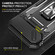 iPhone 17 Air Armor PC + TPU Camera Shield Phone Case - Black